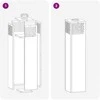 Saulės LED šaligatvio šviesa 2 pcs Antracitas