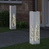 Saulės LED šaligatvio šviesa 2 pcs Balta