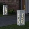 Saulės LED šaligatvio šviesa 2 pcs Balta