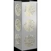 Saulės LED šaligatvio šviesa 2 pcs Šilta balta 18 x 18 x 50 cm