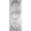 Saulės LED šaligatvio šviesa 2 pcs Sidabro Cinkuota plienas