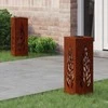 Saulės LED šaligatvio šviesa 2 pcs Bronzinė