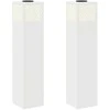 Saulės LED šaligatvio šviesa 2 pcs Balta