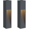 Saulės LED takų šviestuvas 2 pcs Antracitas