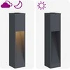 Saulės LED takų šviestuvas 2 pcs Šilta balta 18 x 18 x 80 cm