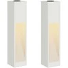Saulės LED takų šviestuvas 2 pcs Balta Šaltai valcuotas plienas