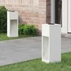 Saulės LED takų šviestuvas 2 pcs Balta Šaltai valcuotas plienas