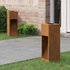 Saulės LED takų šviestuvas 2 pcs Bronzinė