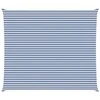 Saulės burė Mėlyna ir balta 7 x 6 m 100% poliesteris Oksfordas