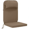 Saulės poilsio pagalvė 100% poliesteris Taupe 55 x 124 x 5 cm