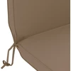 Saulės poilsio pagalvė 100% poliesteris Taupe 55 x 124 x 5 cm