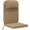 Saulės poilsio pagalvė 100% poliesteris Taupe 55 x 124 x 5 cm