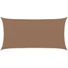 Saulės šešėlio audinys Stačiakampio 2,5 x 6 m HDPE Taupe