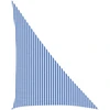 Saulės šešėlio audinys Trikampio 4 x 5 x 6,8 m HDPE