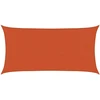 Saulės šešėlio audinys Oranžinė 2 x 6 m HDPE