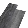 Savaime besiūlių grindų lenta 32 pcs Blizgi pilka 4,46 m² PVC