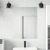 Savaime lipni veidrodinė plėvelė 45 x 100 cm 2 vnt. Sidabrinė