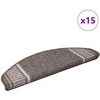 Savaime prilipantys laiptų kilimėliai 15 vnt. 65 x 21 x 4 cm