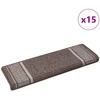 Savaime prilipantys laiptų kilimėliai 15 vnt. 65 x 21 x 4 cm
