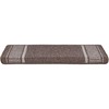 Savaime prilipantys laiptų kilimėliai 15 vnt. 65 x 21 x 4 cm