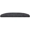 Savaime prilipantys laiptų kilimėliai 15 pcs Tamsiai pilka