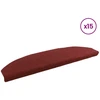 Savaime prilipantys laiptų kilimėliai 15 pcs Bordo raudona