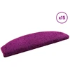 Savaime prilipantys laiptų kilimėliai 15 pcs Violetinė