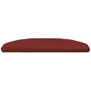 Savaime prilipantys laiptų kilimėliai 15 pcs Bordo raudona