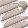 Savaime prilipantys laiptų kilimėliai 15 pcs Šviesiai rudas