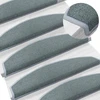 Savaime prilipantys laiptų kilimėliai 15 pcs Jūros mėlyna