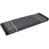 Savaime prilipantys laiptų kilimėliai 15 vnt. 65 x 21 x 4 cm