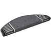 Savaime prilipantys laiptų kilimėliai 15 vnt. 65 x 21 x 4 cm