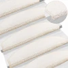 Savaime prilipantys laiptų kilimėliai Pusapvalis 15 pcs Balta