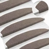 Savaime prilipantys laiptų kilimėliai Pusapvalis 15 pcs Moka