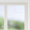 Savaime prisiklijuojanti langų plėvelė Frosted Pilka PVC