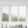 Savaime prisiklijuojanti langų plėvelė Frosted Balta PVC