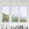 Savaime prisiklijuojanti langų plėvelė Frosted Pilka PVC