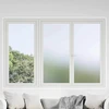 Savaime prisiklijuojanti langų plėvelė Frosted Pilka PVC