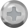 Savarankiškai įsukamas vienas 12 pcs Cinkuota 4 x 25 mm Plienas