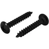 Savarankiškai įsukamas vienas 2 pcs Juoda 4 x 25 mm Plienas