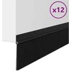 Savarankiškai klijuojami durų šepetėlių sandarikliai 12 pcs