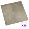 Savesiūnančių Grindų Plokštės 30,5 x 30,5 cm 20 pcs PVC