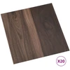 Savesiūnančių Grindų Plokštės 30,5 x 30,5 cm 20 pcs PVC