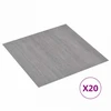 Savesiūnančių Grindų Plokštės 30,5 x 30,5 cm 20 pcs PVC