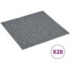 Savesiūnančių Grindų Plokštės 30,5 x 30,5 cm 20 pcs PVC