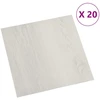 Savesiūnančių Grindų Plokštės 30,5 x 30,5 cm 20 pcs PVC