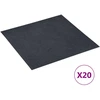 Savesiūnančių Grindų Plokštės 30,5 x 30,5 cm 20 pcs PVC
