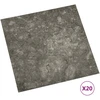 Savesiūnančių Grindų Plokštės Juoda ir pilka 30,5 x 30,5 cm