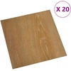Savesiūnančių Grindų Plokštės Medis 30,5 x 30,5 cm 20 vnt. PVC