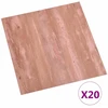 Savesiūnančių Grindų Plokštės Raudona 30,5 x 30,5 cm 20 vnt.